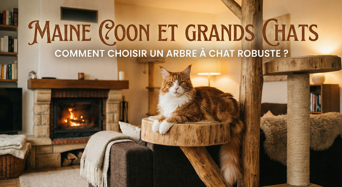 Maine Coon et grands chats, Comment choisir un arbre à chat robuste ?