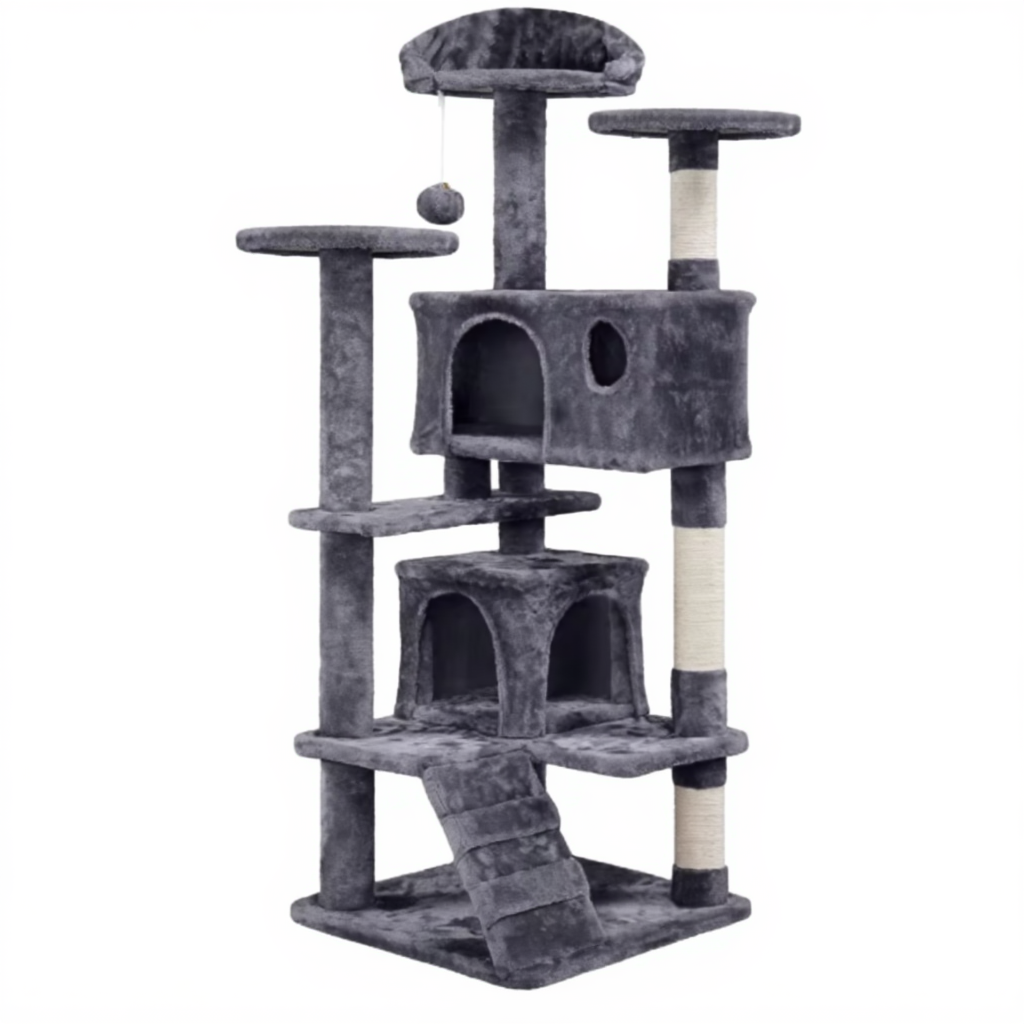 arbre-a-chat-maine-coon-noir